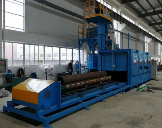 肇庆喷砂机在管道除锈中的现场施工应用